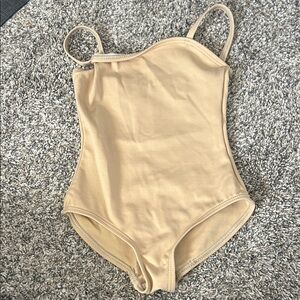 Capezio Beige Dance Leotard